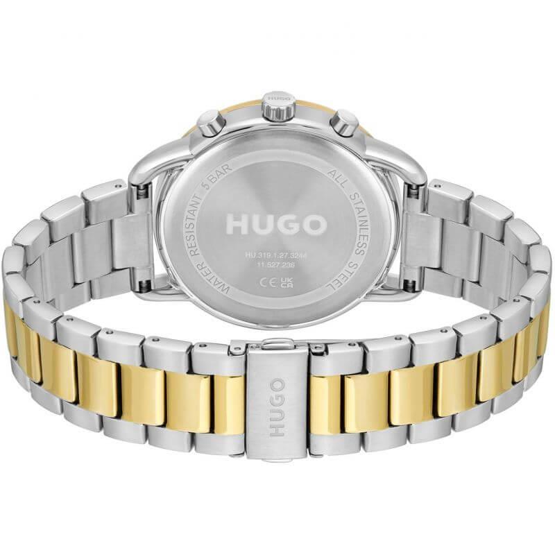 ADVISE Blue Dial Two Tone Bracelet Strap Gents Watch