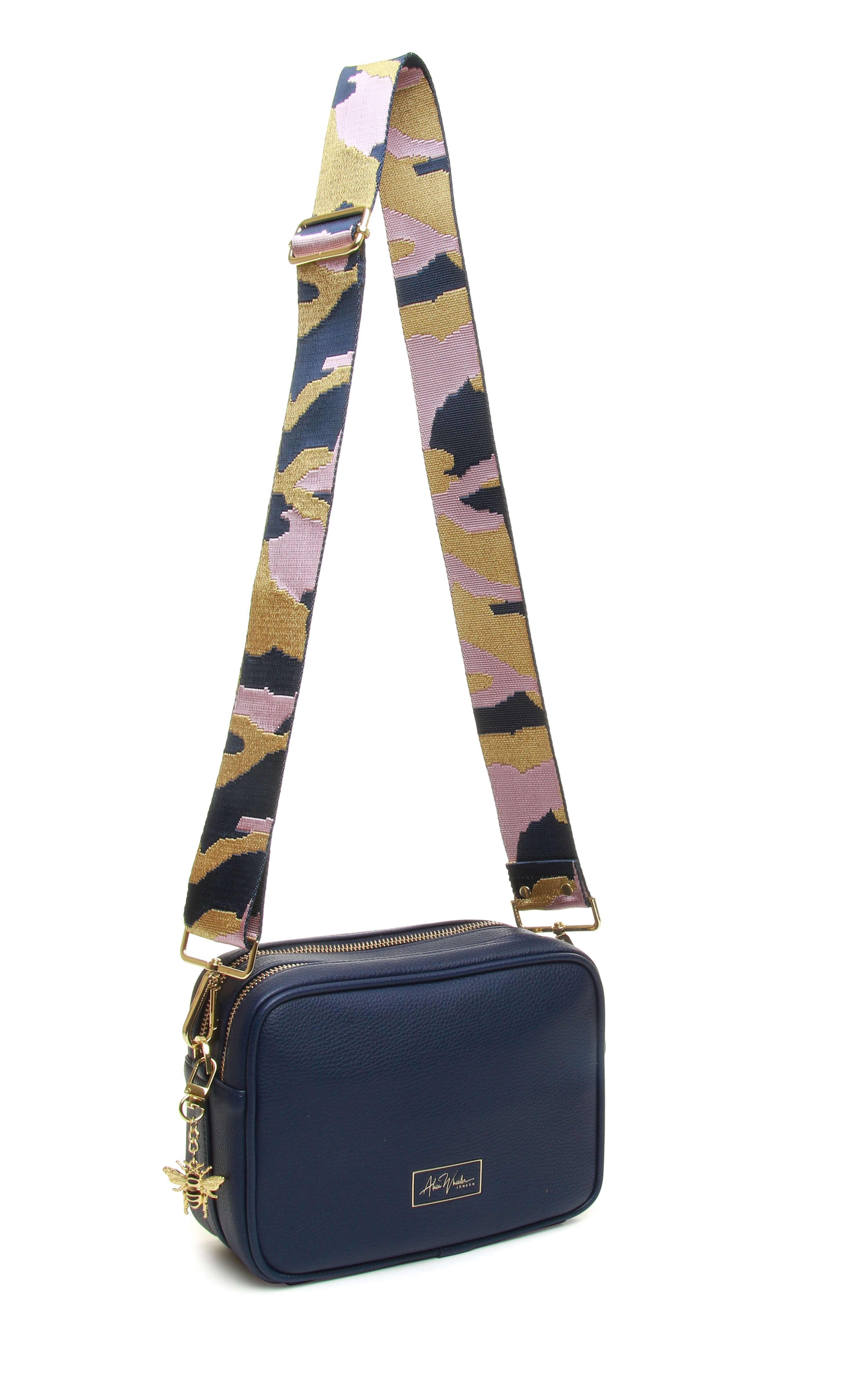 Soho Double Zipped CCBB In Navy