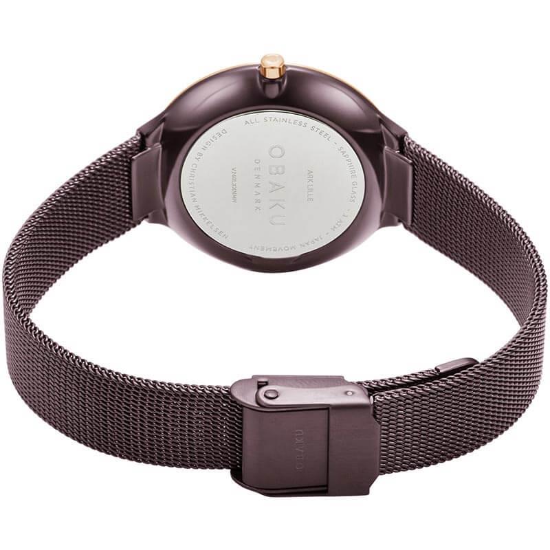 ARK LILLE - WALNUT Ladies Slim Watch