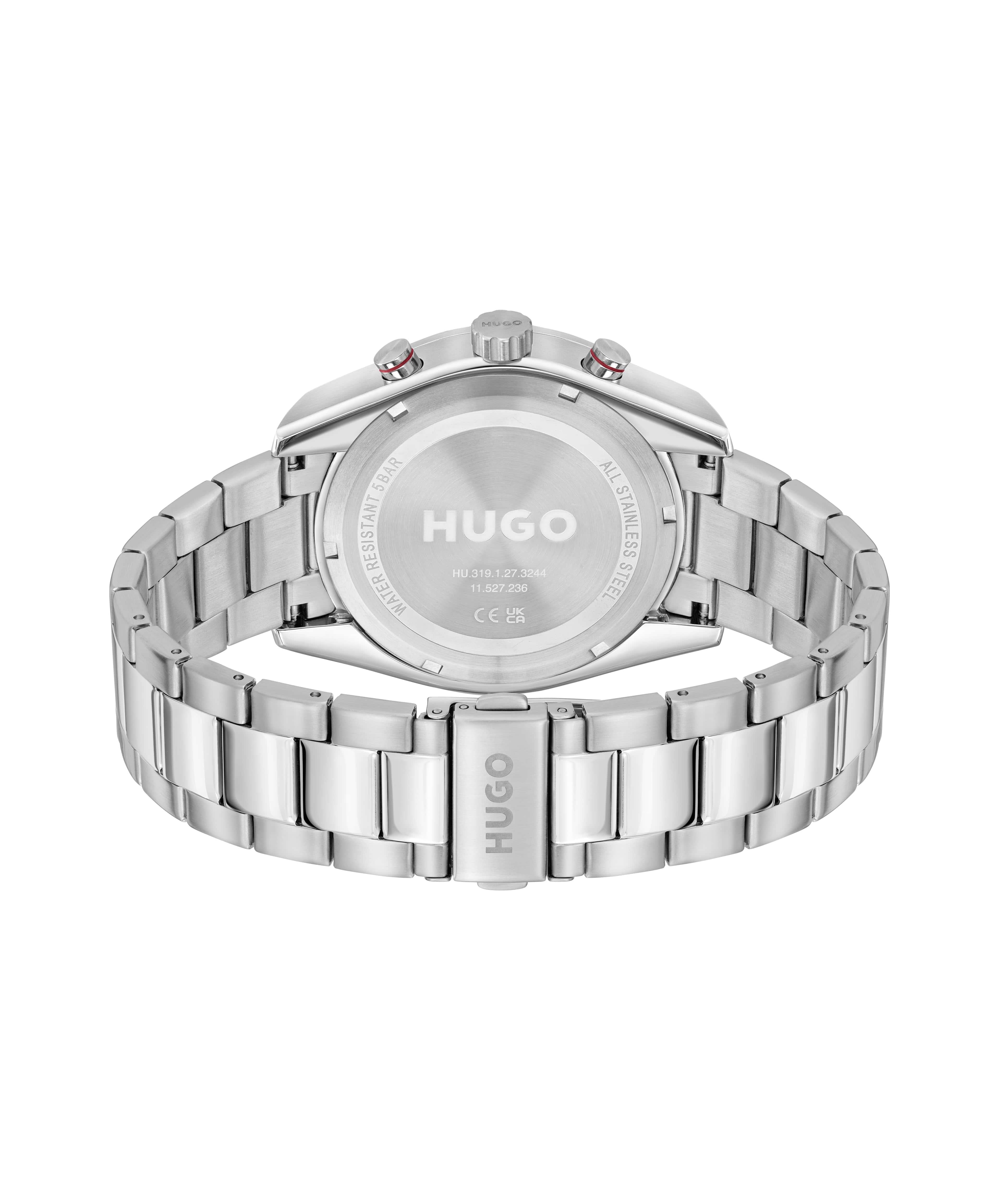#Fast White Dial With SS Bracelet Strap Gents Watch