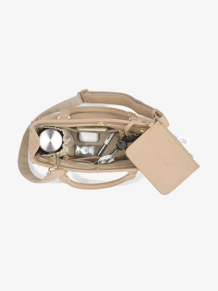 Camel Tote Handbag