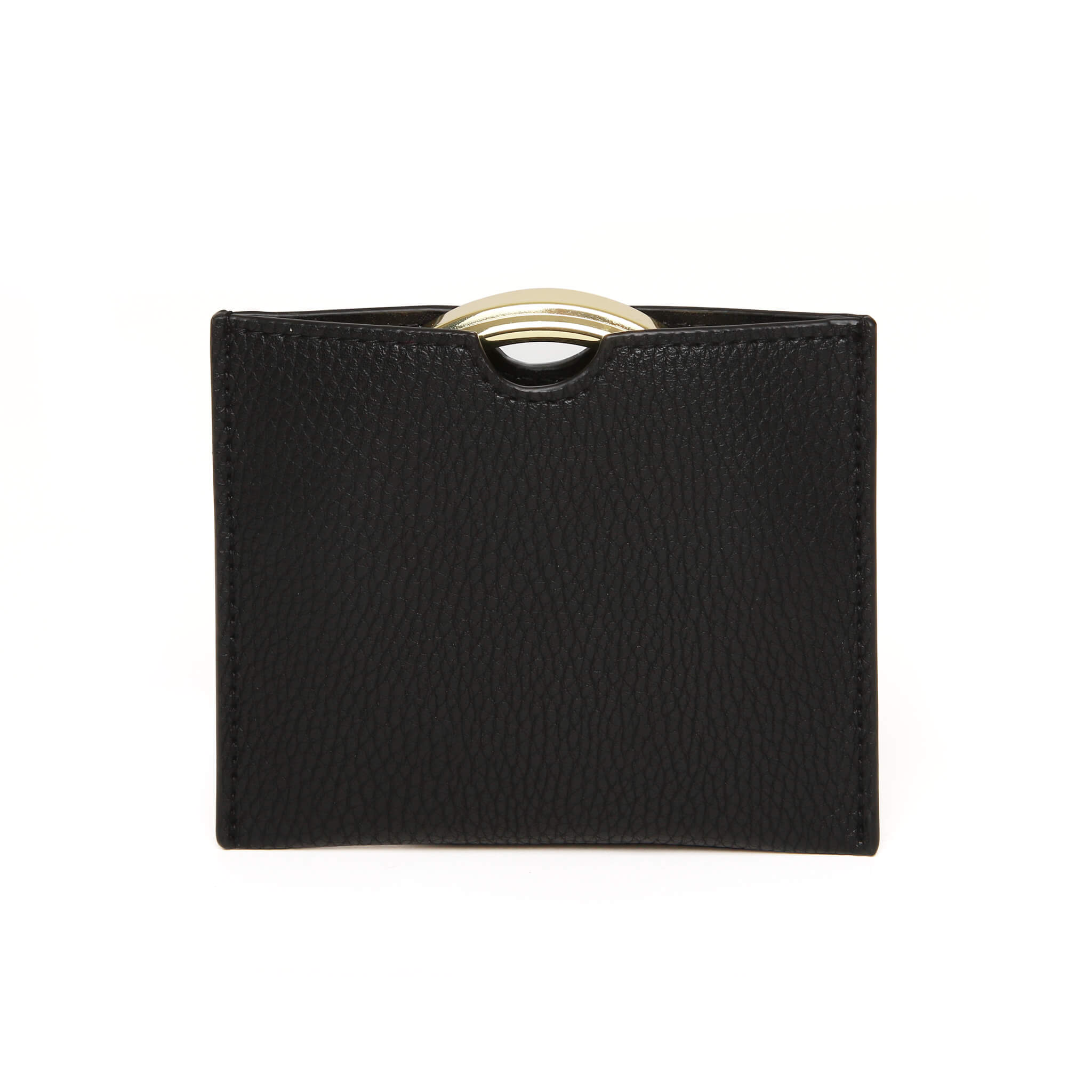 Mirror & Pouch In Black - 7x Magnification