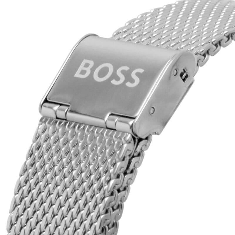 Sophio Blue Dial Steel Mesh Bracelet Gents Watch