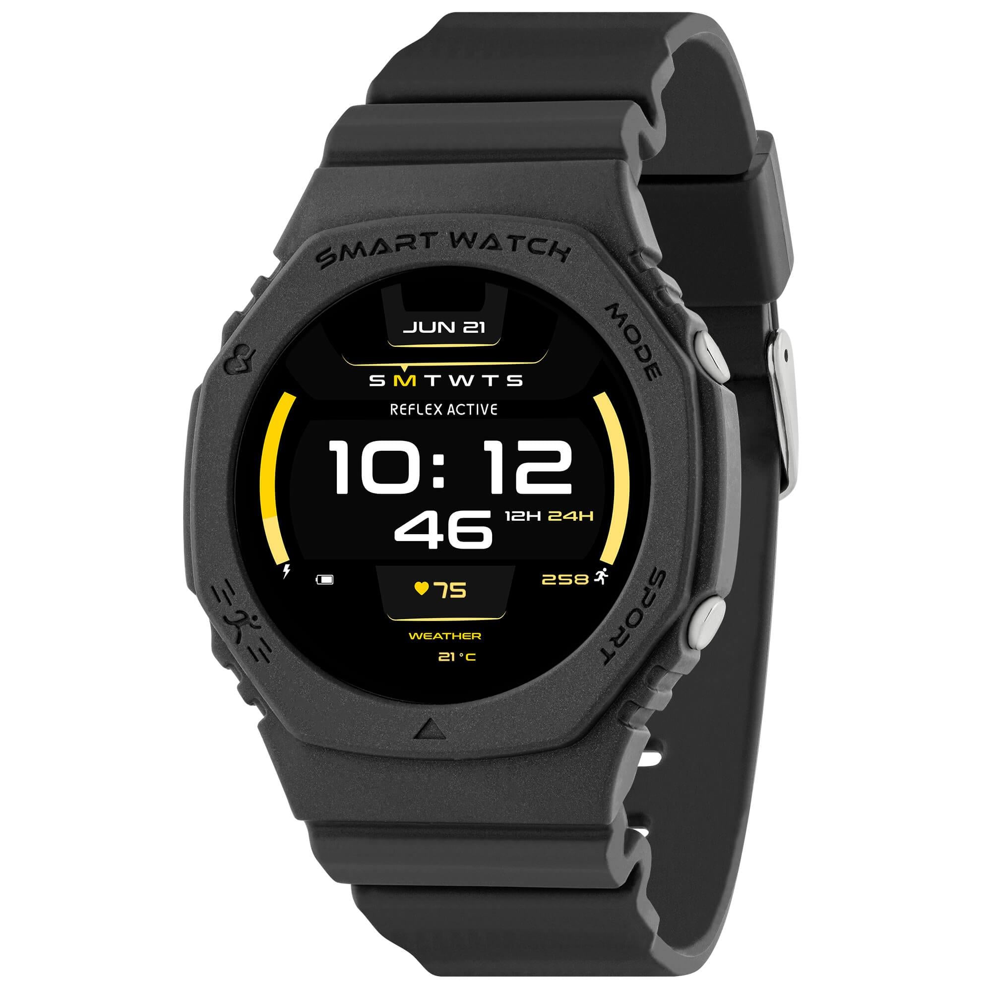 Series 26 Black Smart Sports Calling Watch