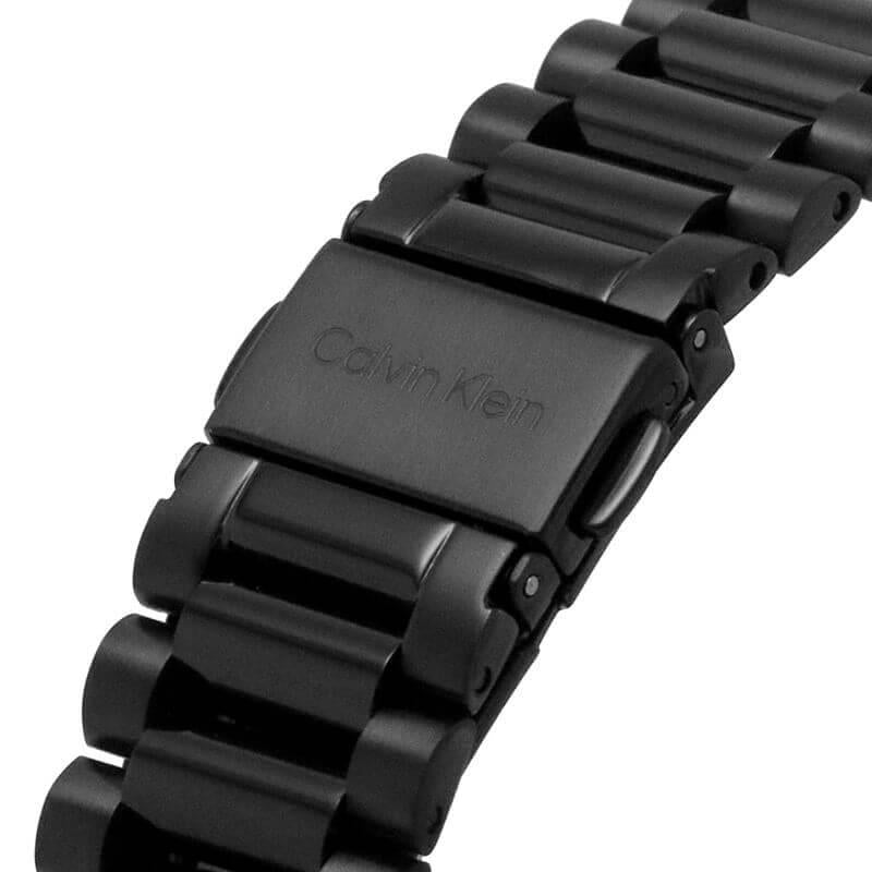 Iconic 40mm Black Dial & Bracelet Strap Watch