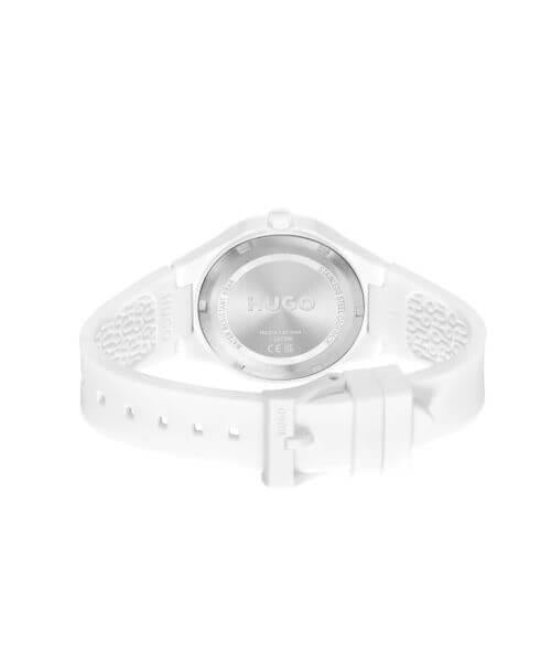 #LIT White Dial With White Silicone Strap Ladies Watch