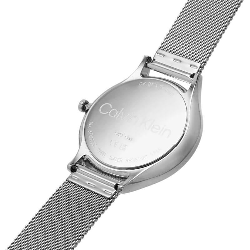 2H Silver Dial Stainless Steel Mesh Bracelet Watch