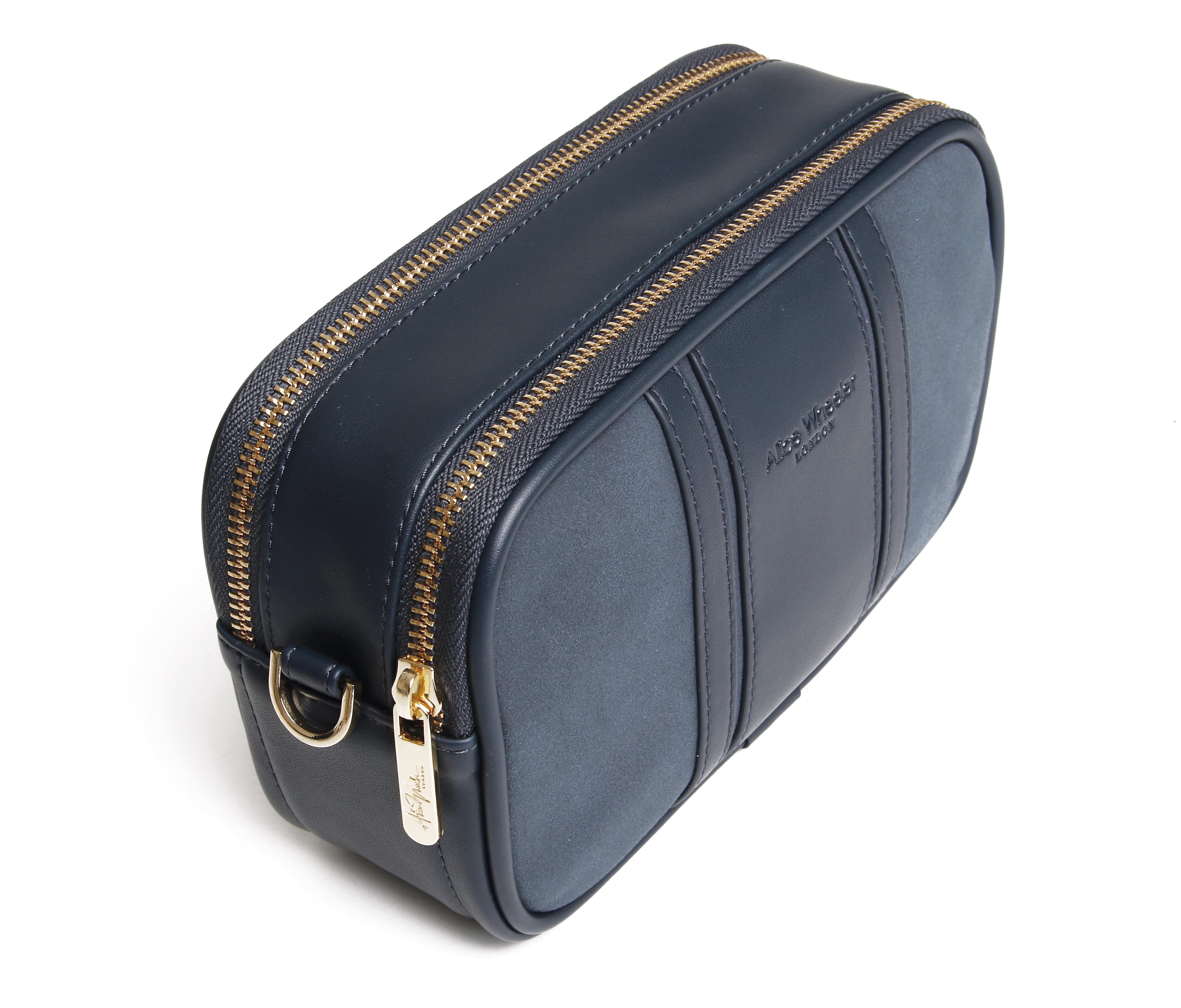 Madrid Cross Body Bag In Navy