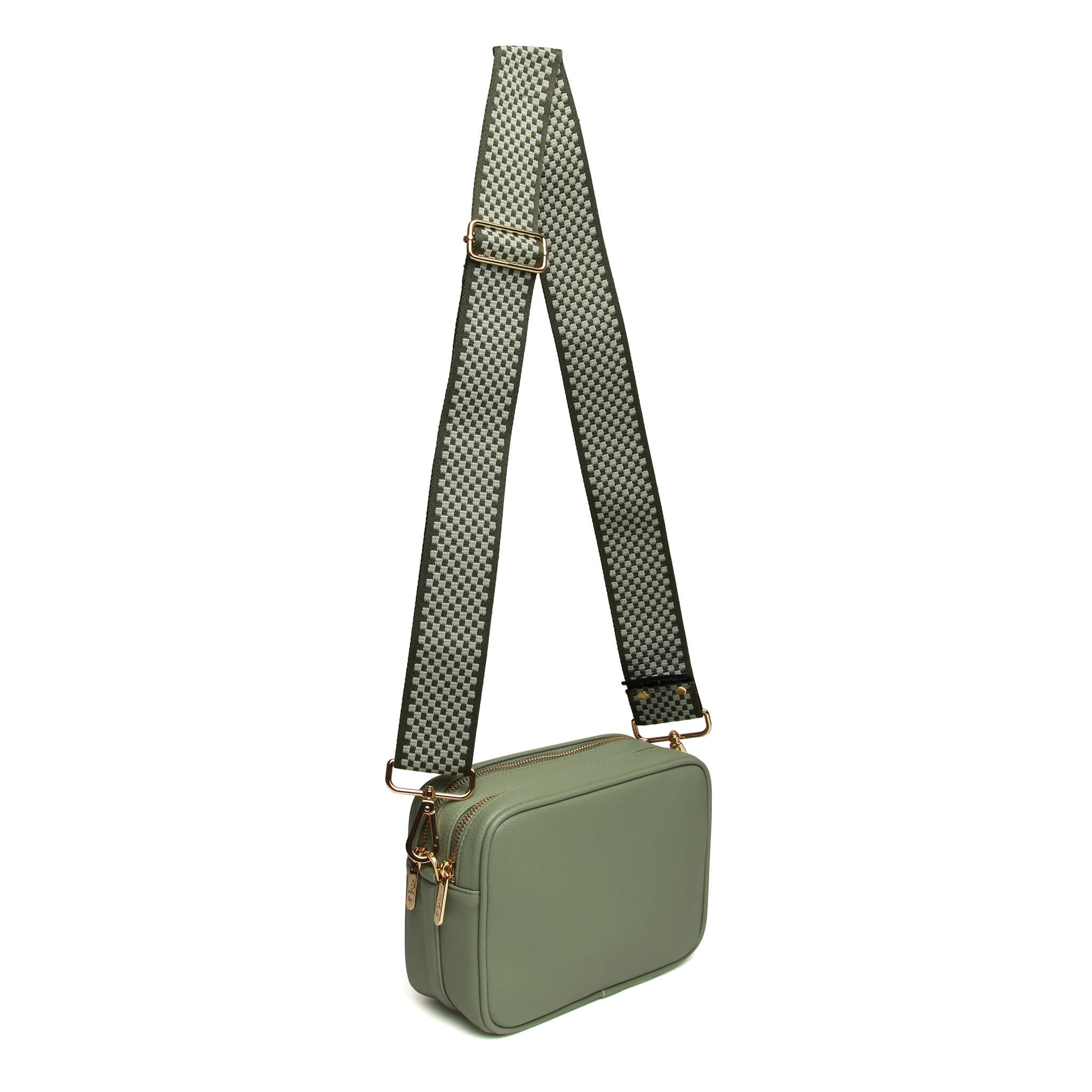 Soho Camera Cross Body Bag In Sage
