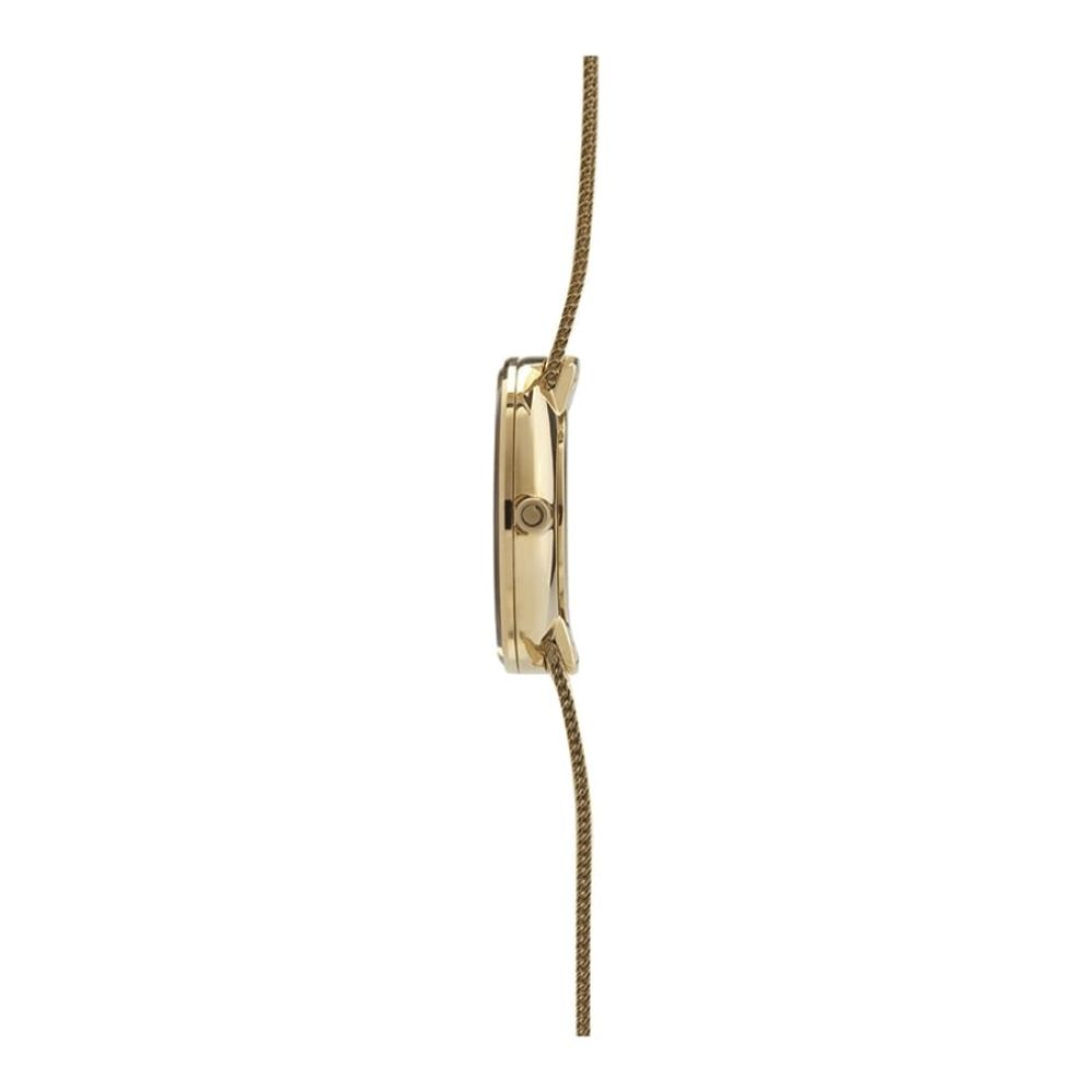 BLIK - GOLD Gold Plated Stainless Steel Mesh Bracelet Watch