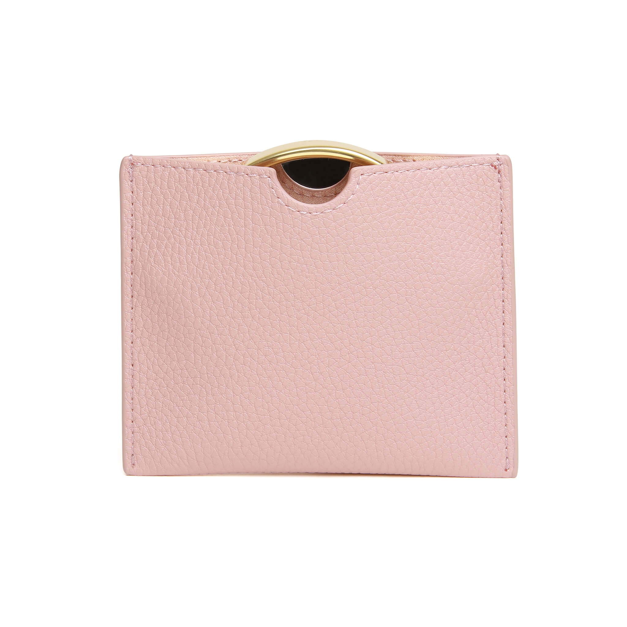 Pink - Mirror & Pouch - 7x Magnification