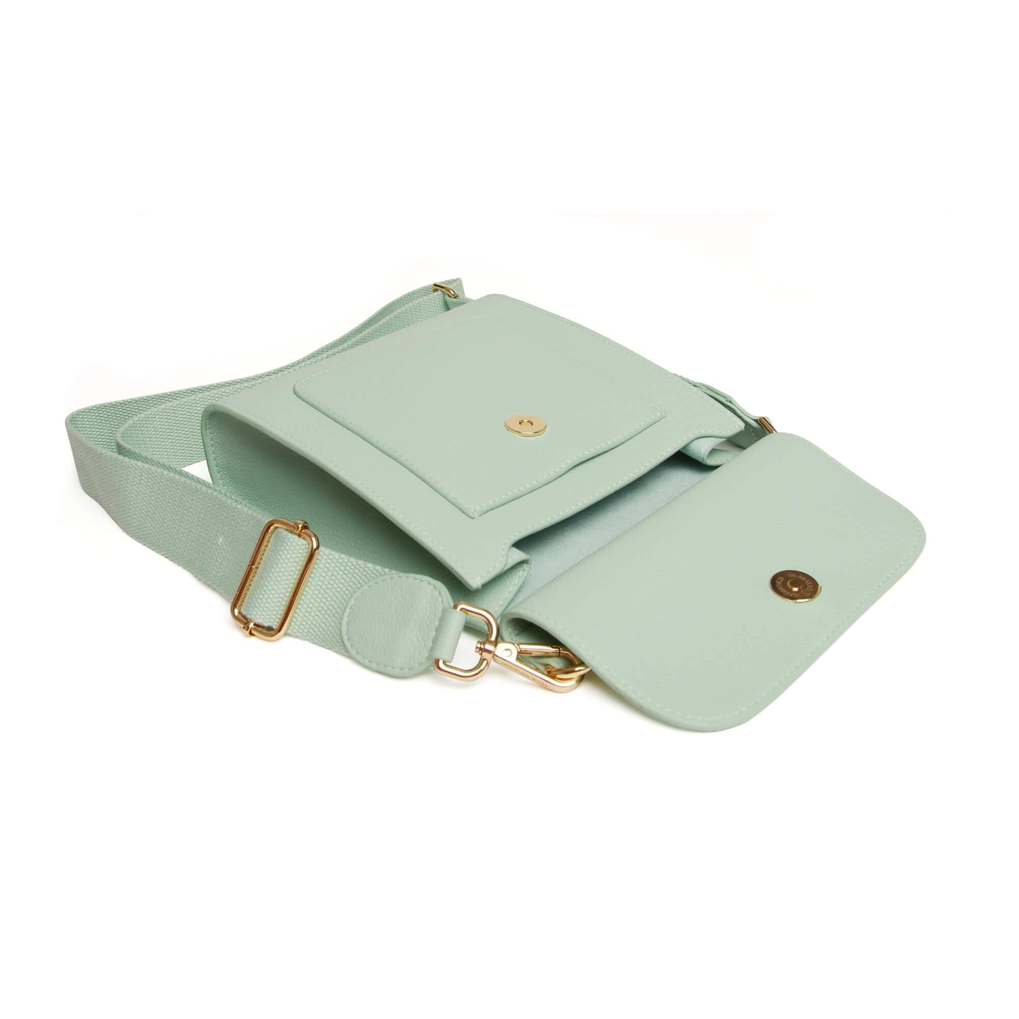 Bloomsbury Cross Body In Pastel Mint