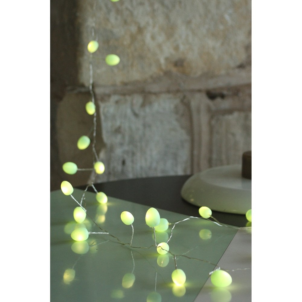 Teardrop Mint -Battery LED Light Chain