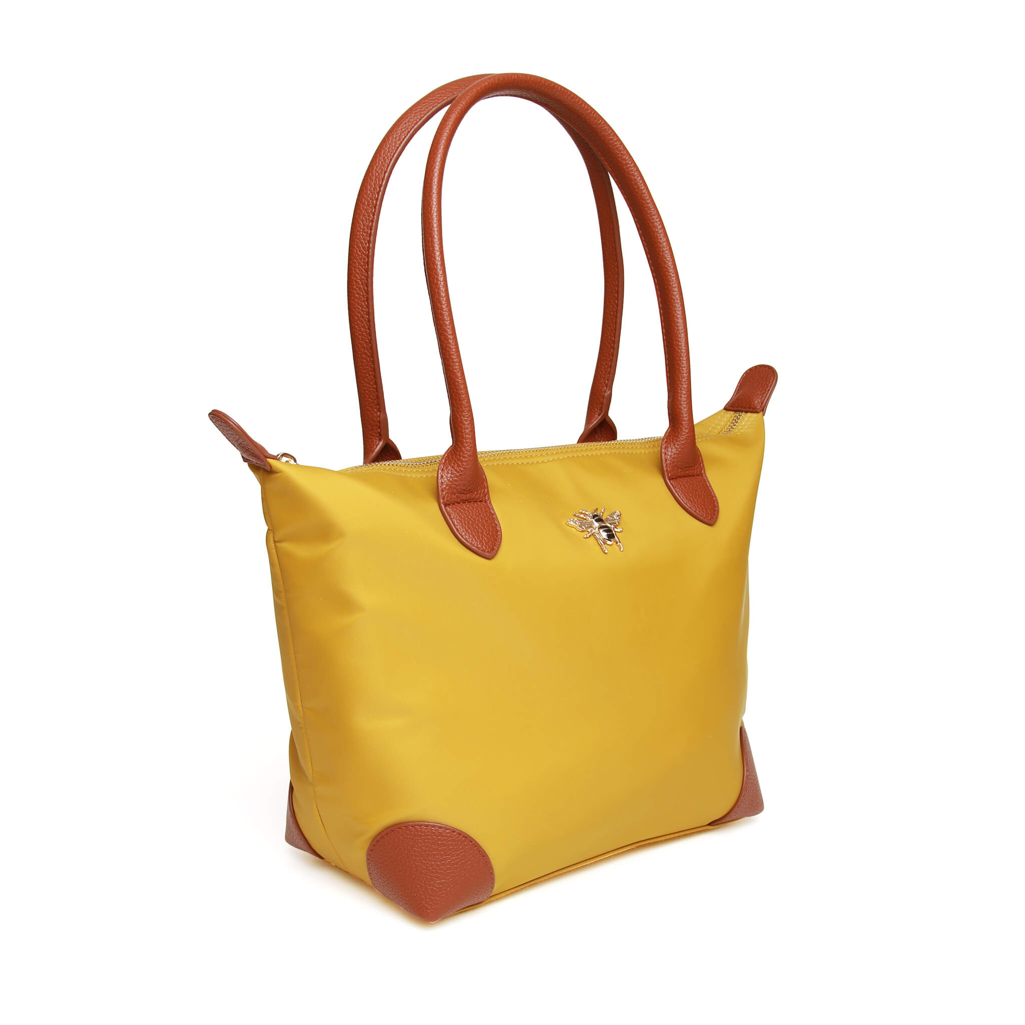 Medium Shoreditch Tote Bag In Ochre
