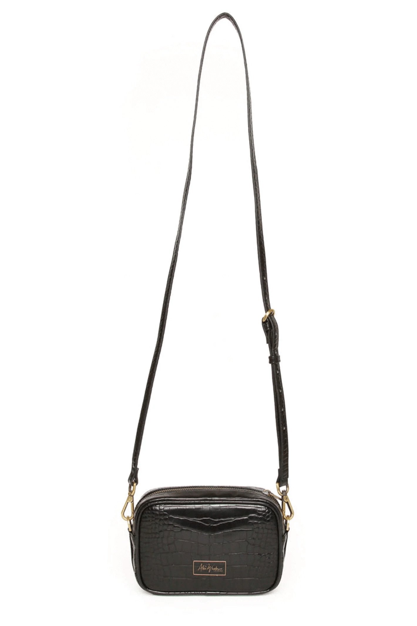 Mini Mayfair CCBB In Black Croc