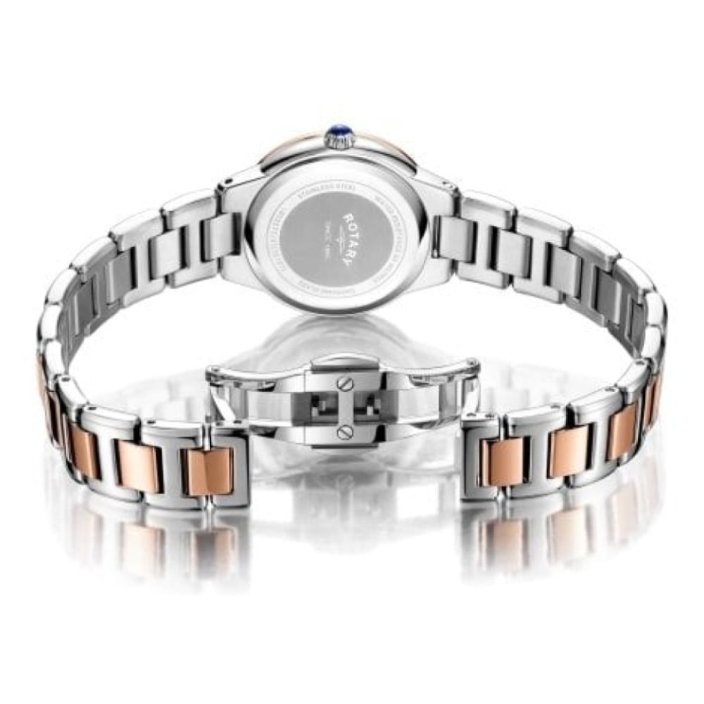 Ladies Bracelets Two Tone Rose