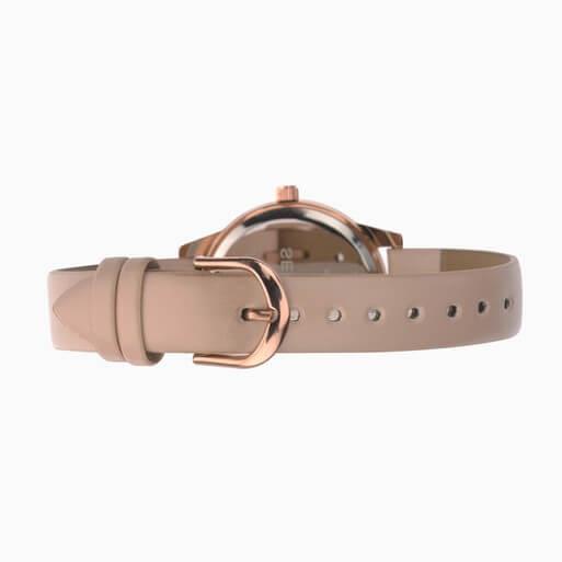 RG Case & PU Strap With Rose Dial Ladies Watch