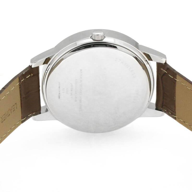Stainless Steel Case With Silver Case Watch