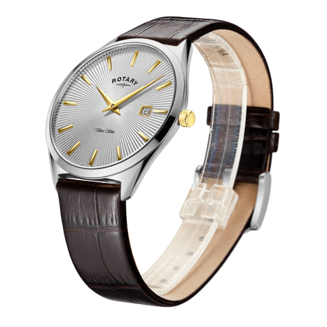 Gents Leather Stainless Steel