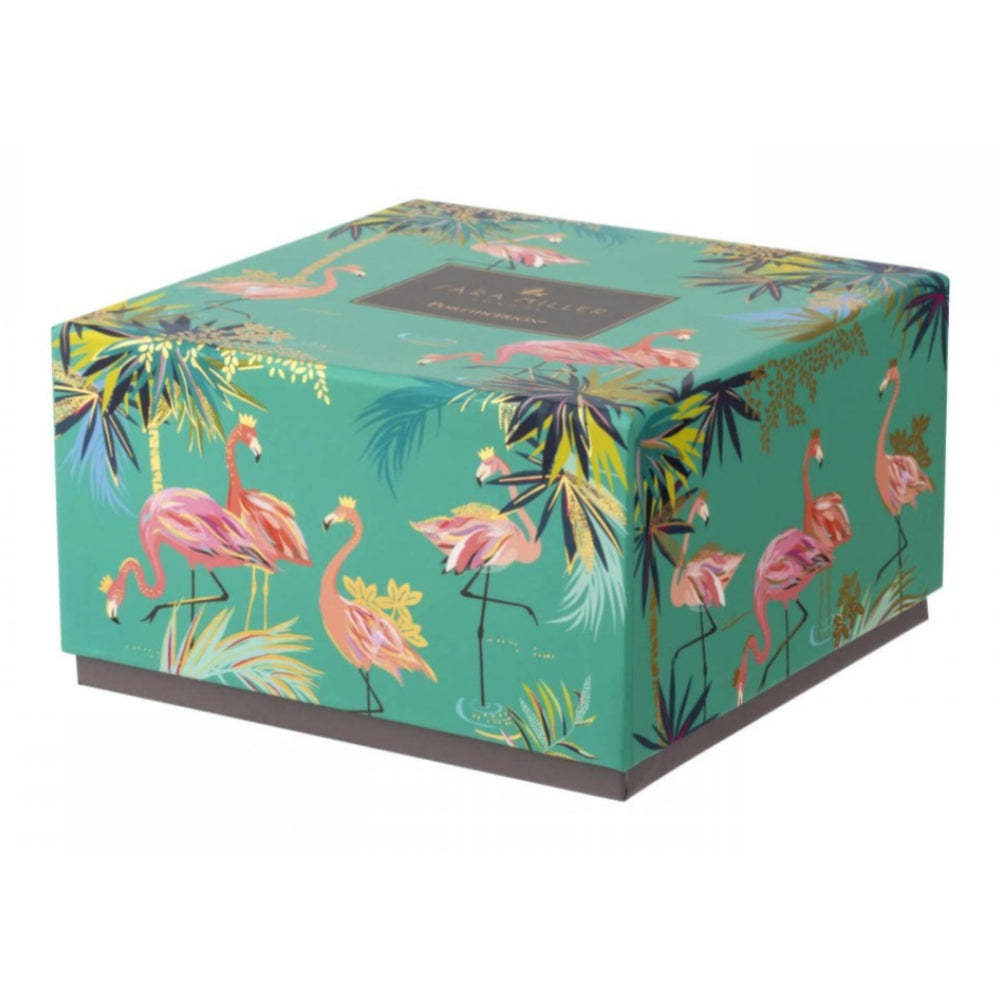 Tahiti Tea Cup & Saucer - Flamingo
