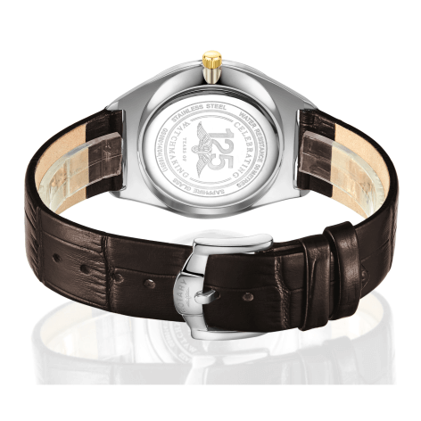 Gents Leather Stainless Steel
