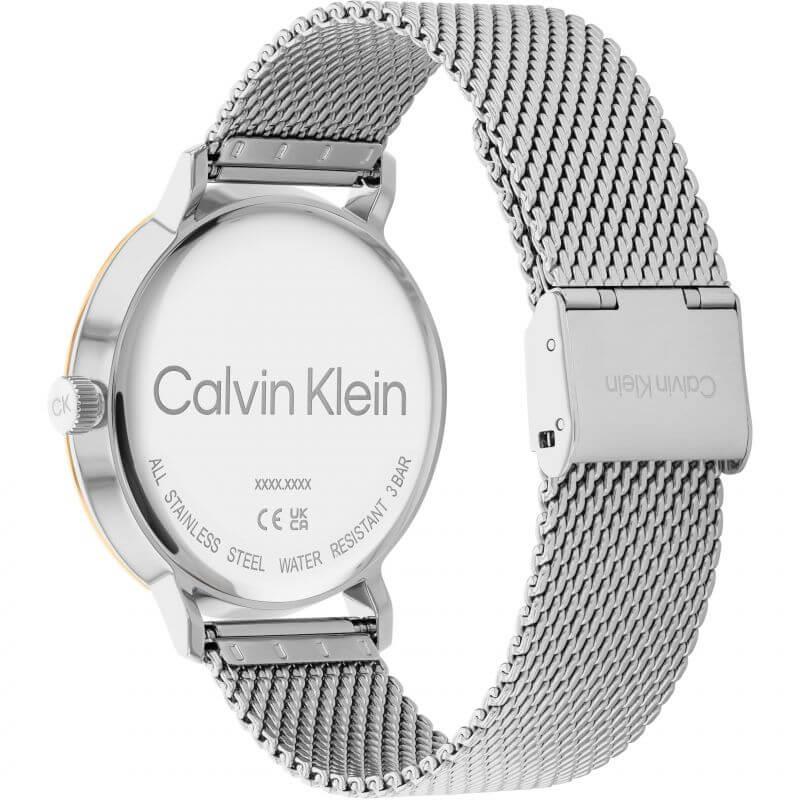 Modern Sunray Grey Dial Rose Gold Bezel & Steel Mesh Bracelet Strap Gents Watch