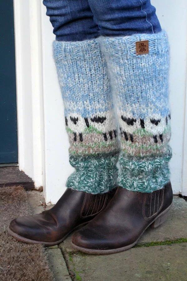 Hazy Sheep Legwarmer