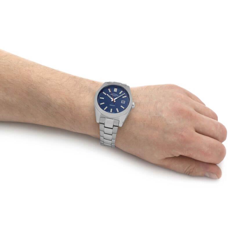 Henley Quartz Sapphire Blue Dial Gents Watch
