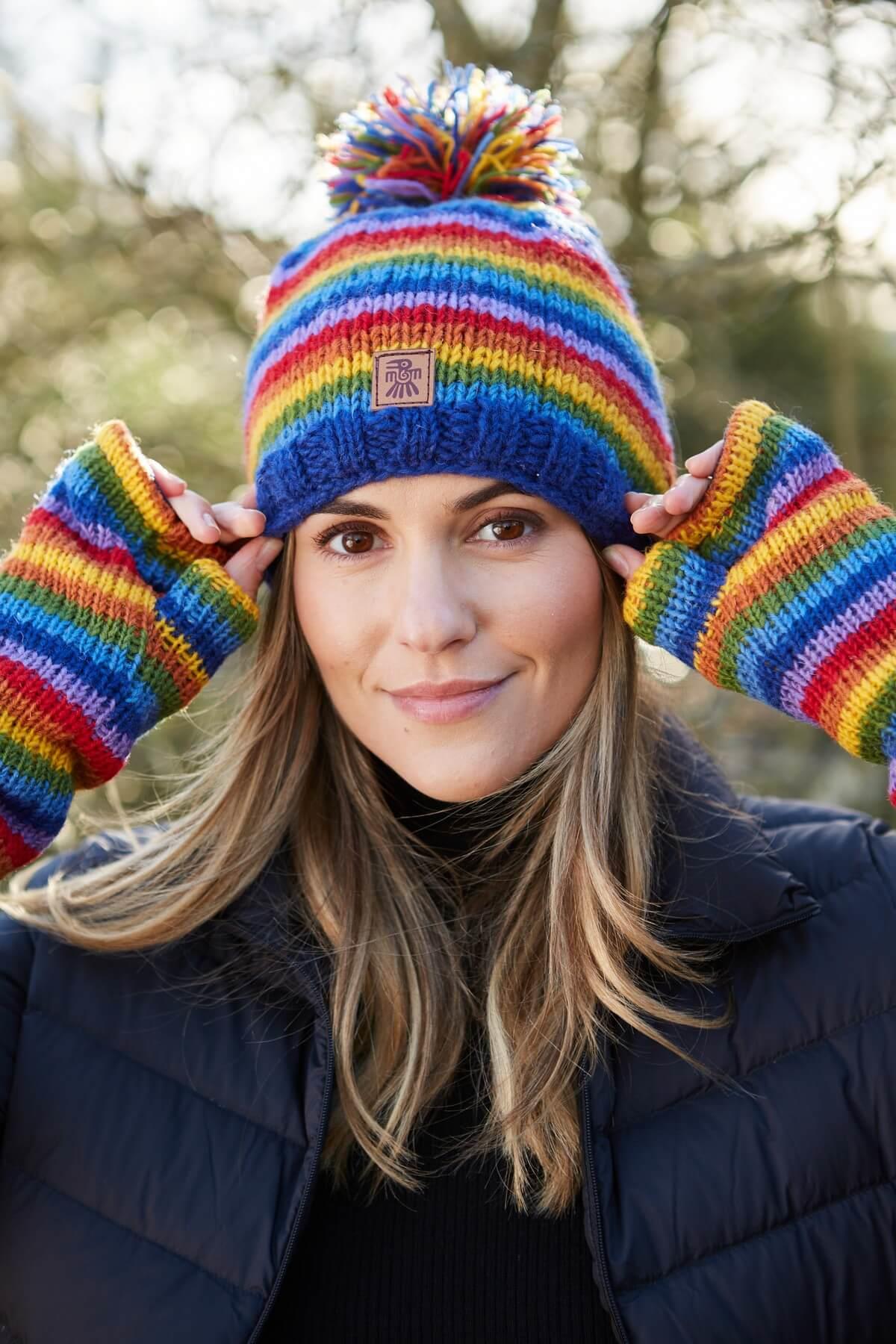 Rainbow Wristwarmer