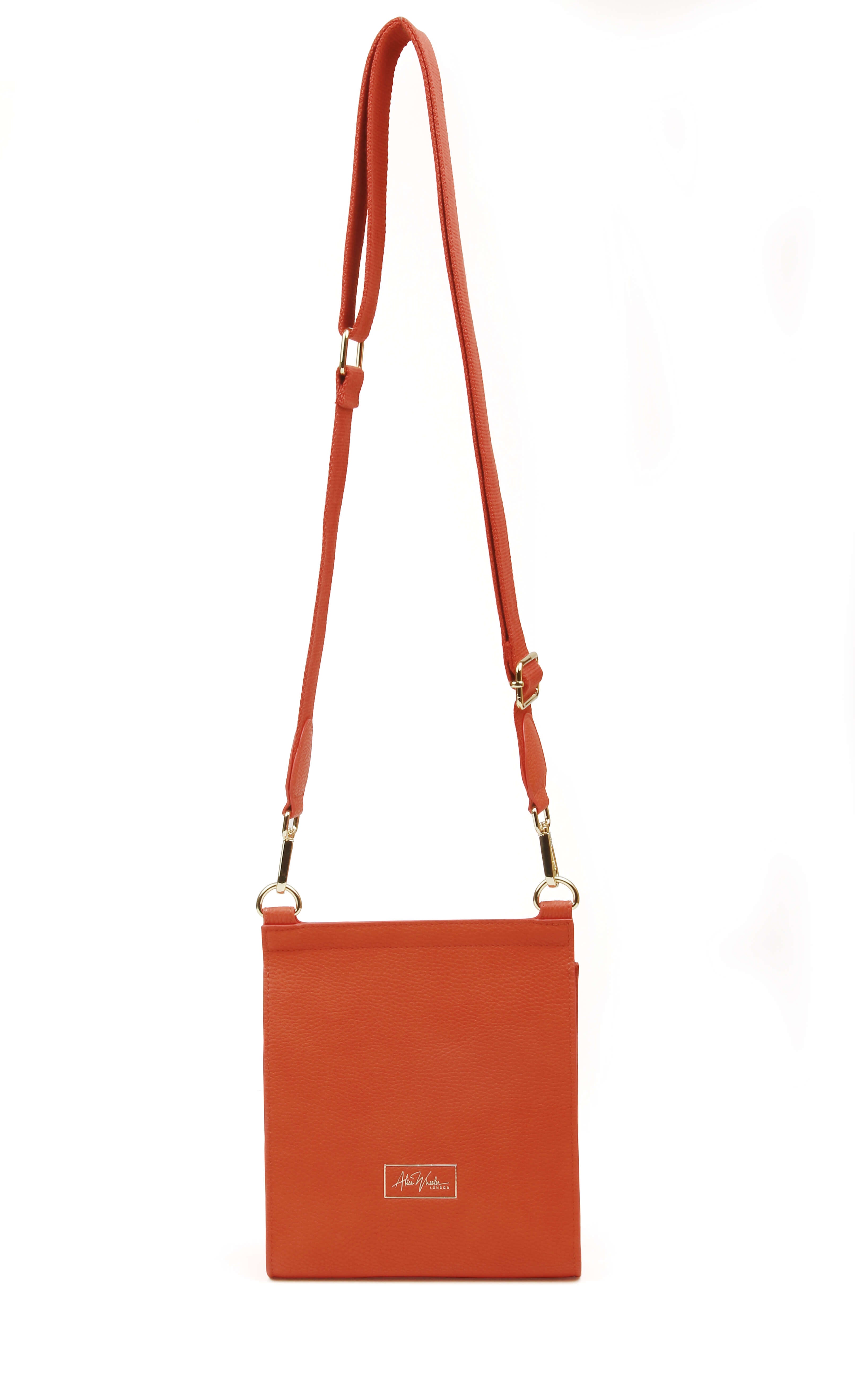 Bloomsbury Cross Body Bag In Orange