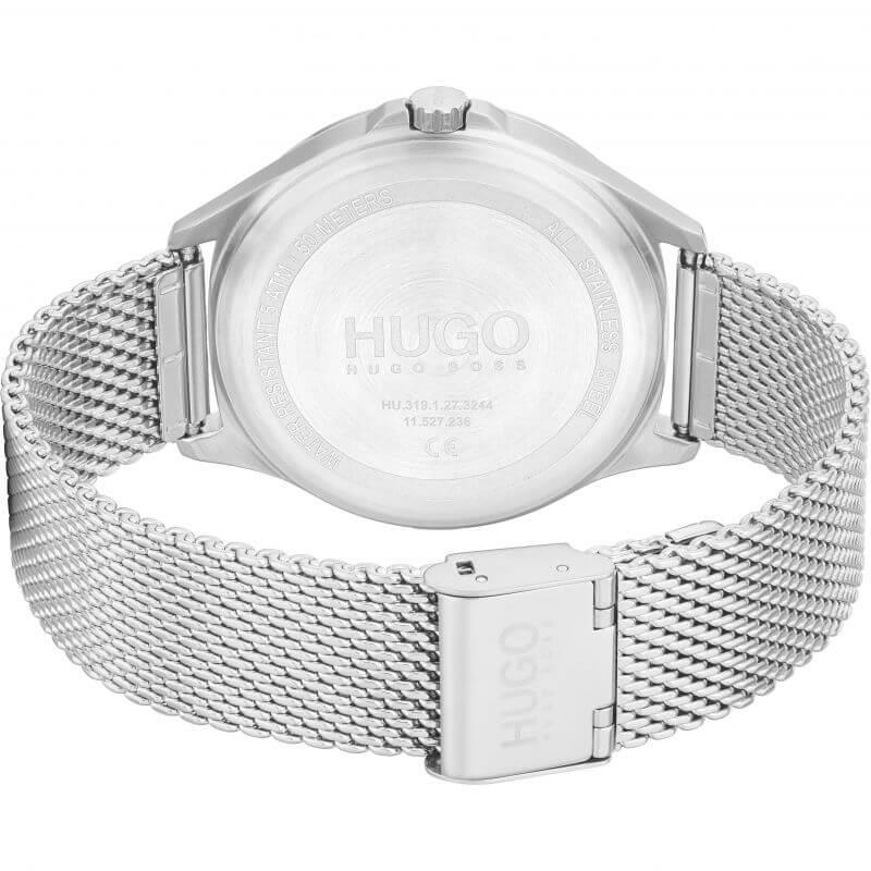 SMASH Grey Dial Stainless Steel Mesh Strap Gents Watch