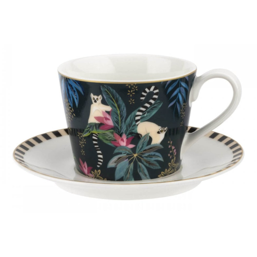 Tahiti Tea Cup & Saucer - Lemur