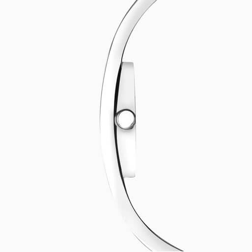Silver Case With Silver Dial & Alloy Bracelet Ladies Classic Grecian Watch