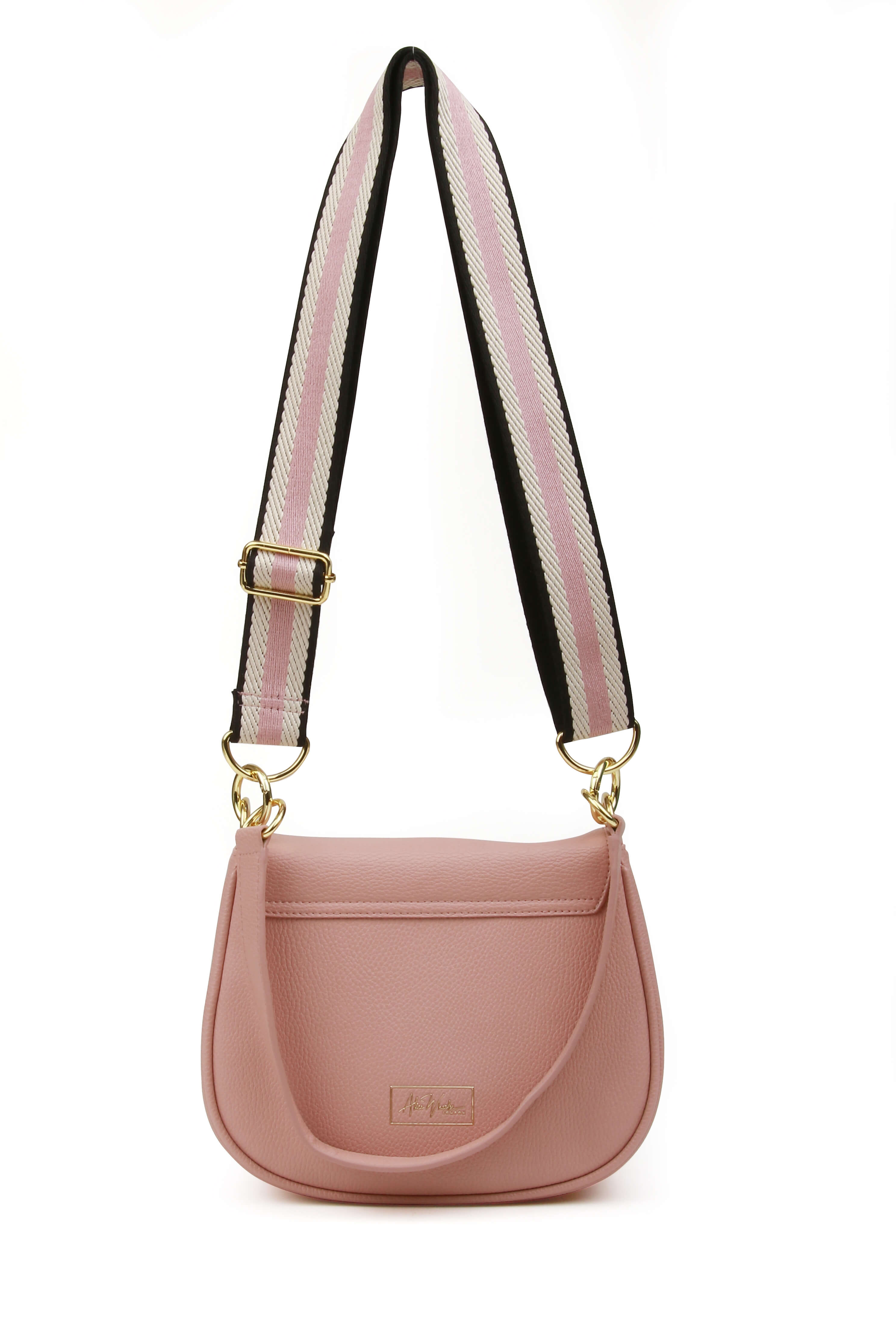 Ascot Saddle Bag In Pink