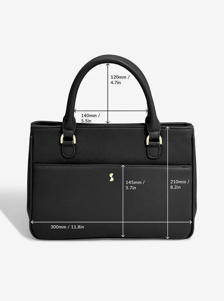 Black Tote Handbag