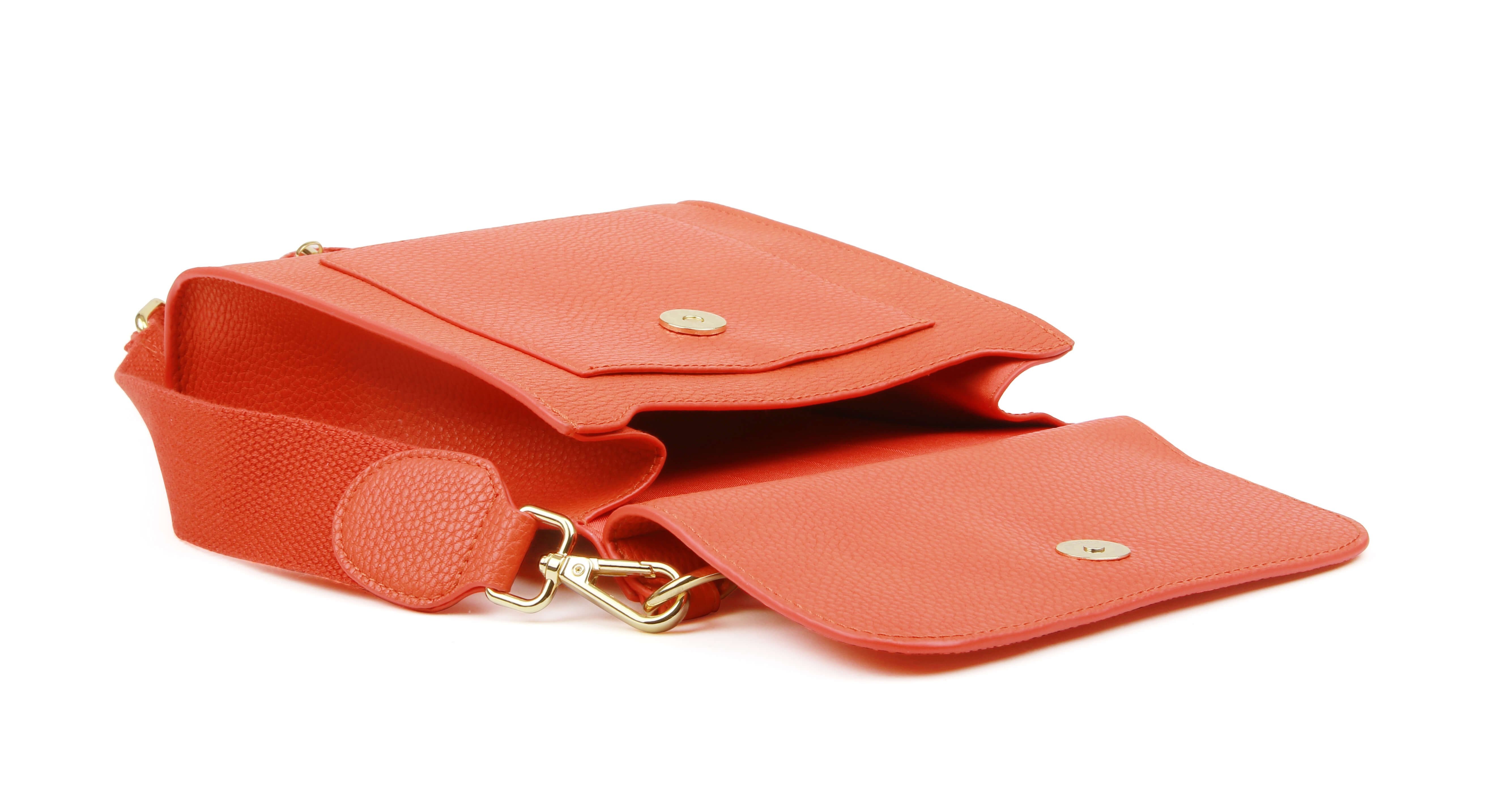 Bloomsbury Cross Body Bag In Orange