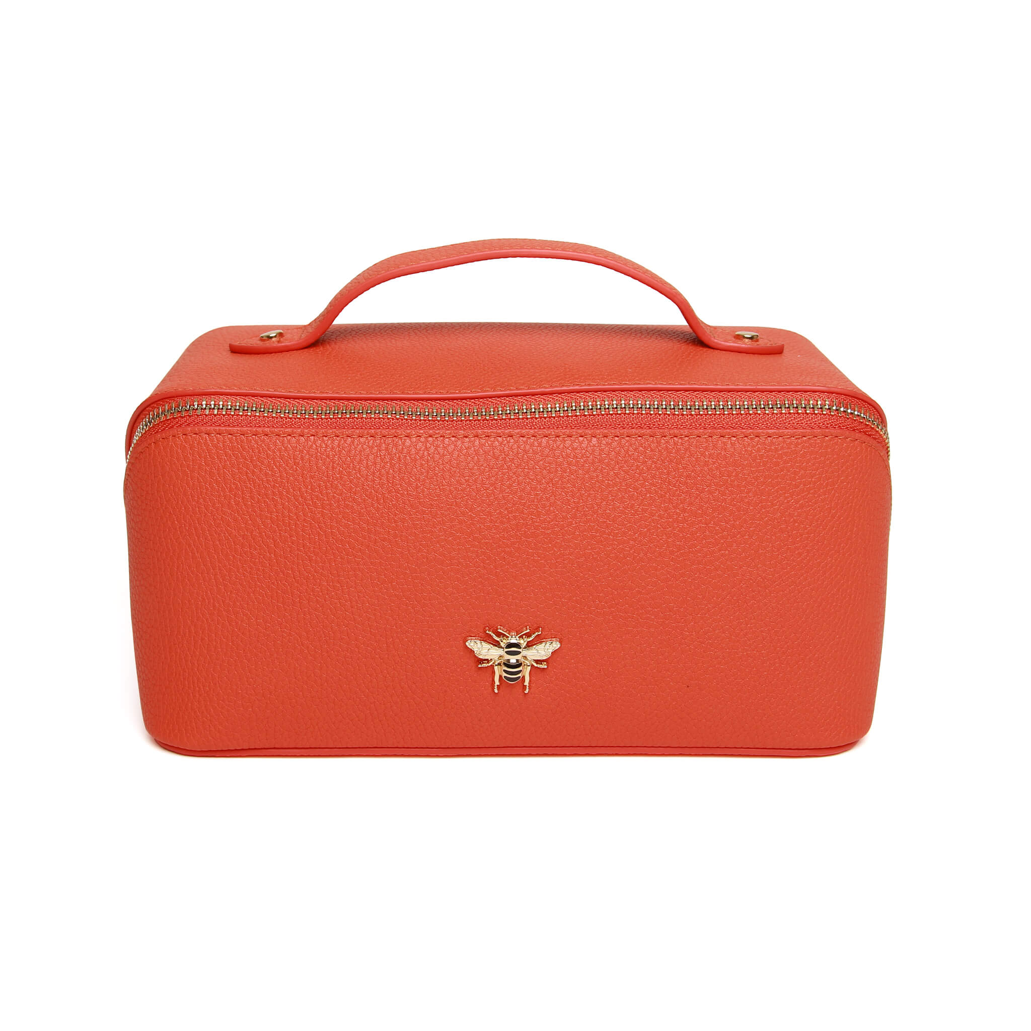Orange Train Beauty Case