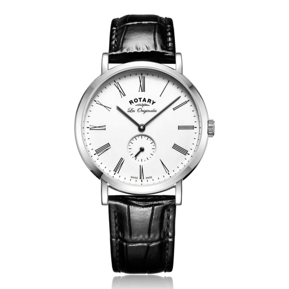 Les Originales Windsor Chrome Plated Quartz Watch