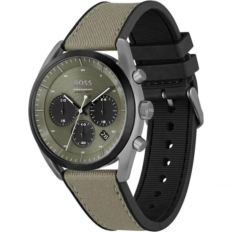 Top Chronograph Grey IP Gents Watch