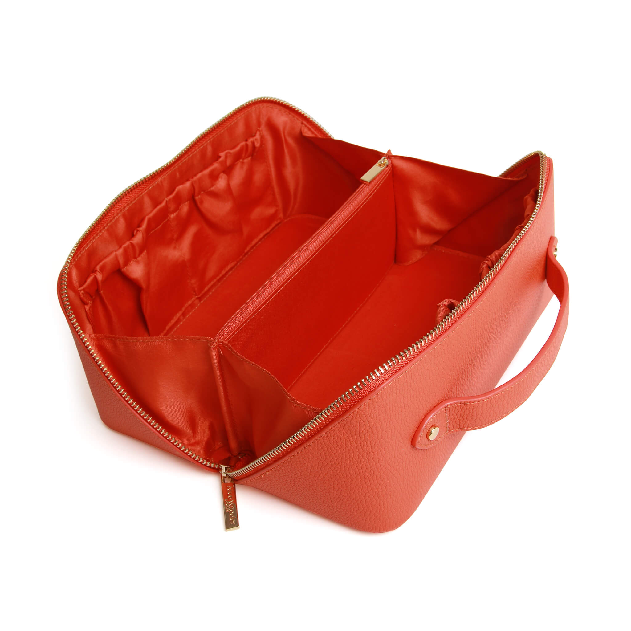 Orange Train Beauty Case