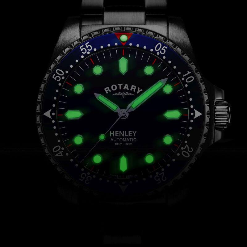 Henley Automatic Blue Dial Gents Watch