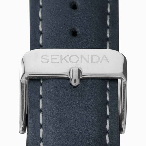 Airborne Chronograph Blue Dial & Blue Leather Strap Men's Watch