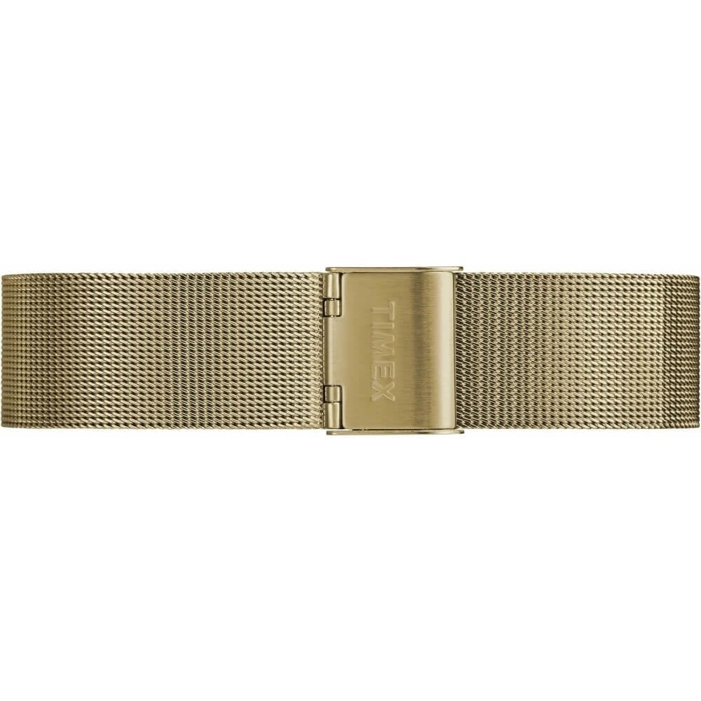 Fairfield Gold Plated White Dial & Mesh Bracelet Strap