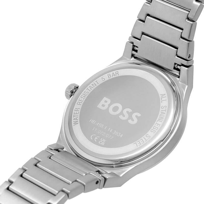 Candor SS Bracelet With Green Dial Gents Watch