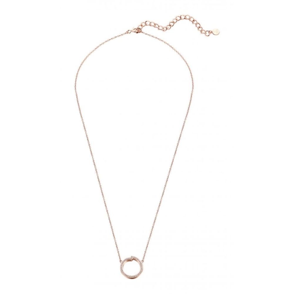 ENSO Necklace Rose Gold - SW 42cm