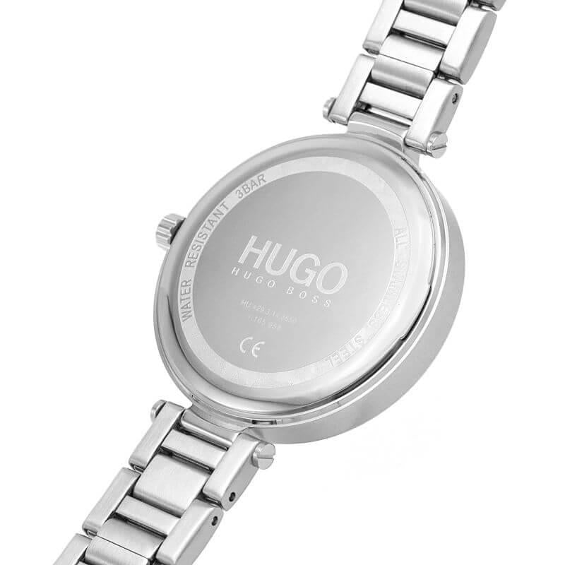 HOPE Gold Dial & Silver Bracelet Strap Womens Watch