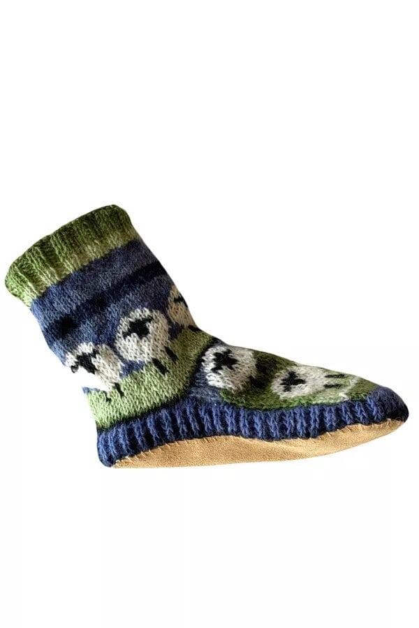 Flock Of Sheep Slipper Socks- Eu 40-41