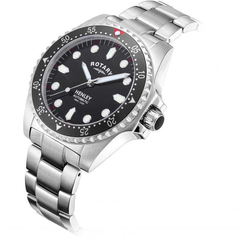 Henley Automatic Black Dial Gents Watch