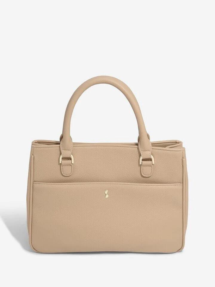 Camel Tote Handbag