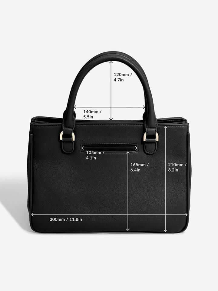 Black Tote Handbag